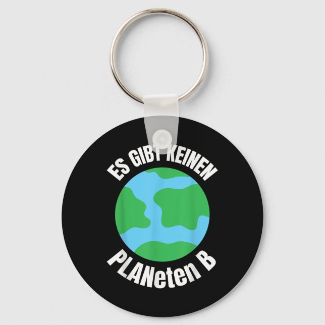 Funny Planet - Environmental Protection Globe Envi Keychain (Front)