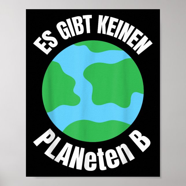 Funny Planet - Environmental Protection Globe Envi Poster (Front)