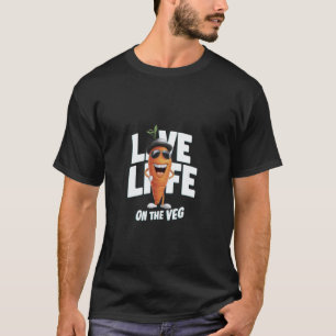 Funny plant based design, carrot with funny Vegan  T-Shirt