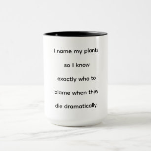 Funny Plant Lover Christmas Gift Idea Mug