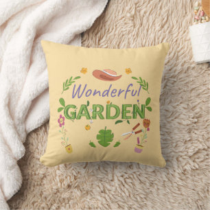 Funny Plant Lover Gift for Women Gardeners Throw Pillow