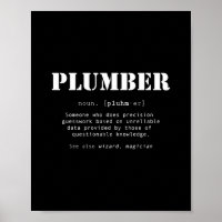 Funny Plumber Gift - Dictionary Definition