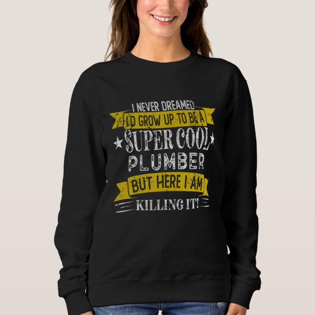 Funny Plumber Shirts Job Title Professions_1 (Front)