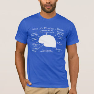 Funny Plumber's Brain T-Shirts and Hoodies