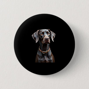 Funny Pointer Shirt Pointer Mom Dad Dog Lover Poin 2 Inch Round Button