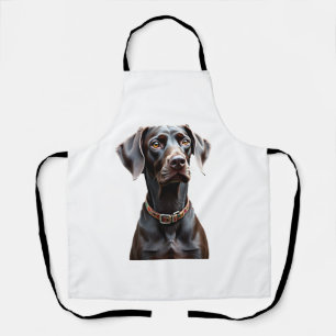 Funny Pointer Shirt Pointer Mom Dad Dog Lover Poin Apron