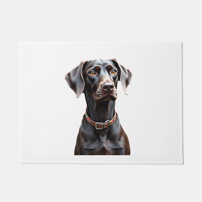 Funny Pointer Shirt Pointer Mom Dad Dog Lover Poin Doormat (Front)