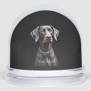 Funny Pointer Shirt Pointer Mom Dad Dog Lover Poin Snowglobe