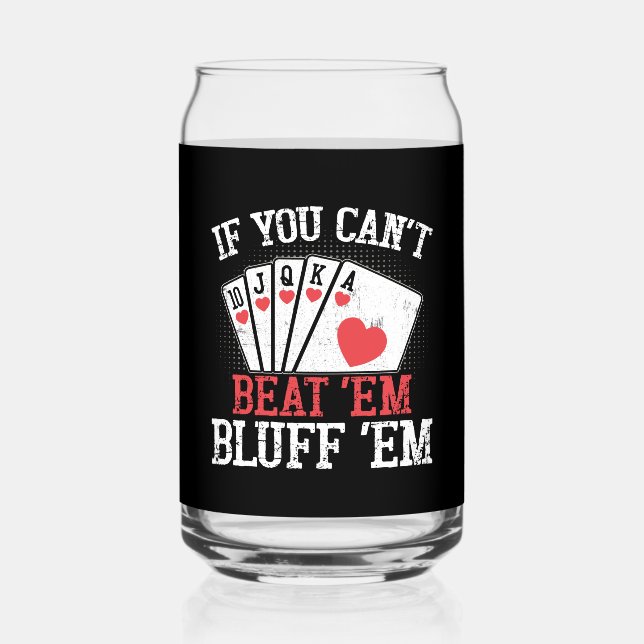Funny poker bluff jeu Casino (Recto)