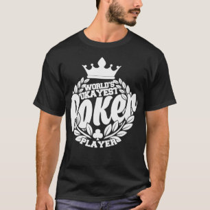 Funny Poker Worlds Okayest Poker Player Premium _1 T-Shirt