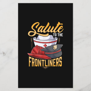 Funny Police Firefighter Frontliner Nurse Gifts