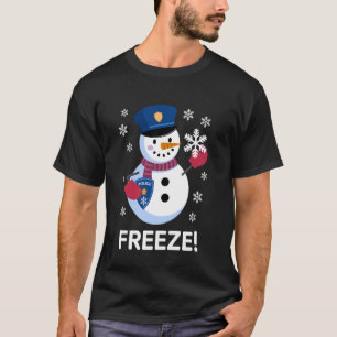 Funny Police Officer Art For Men Women Kids Boys C T-Shirt