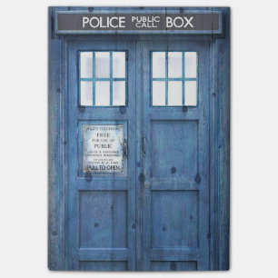 Funny Police phone Public Call Box Post-it Notes