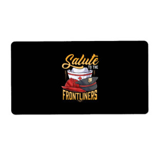 Funny Police Pompier Frontliner Infirmière Cadeaux