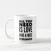 Funny Polish Gift Mug, All You Need is Love