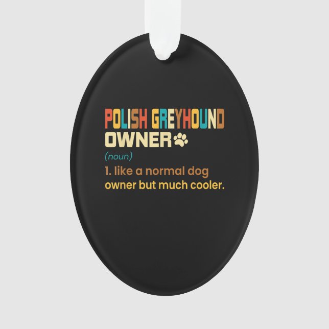 Funny Polish Greyhound Vintage (devant)