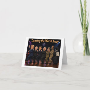 Funny Political Cartoon Art Card