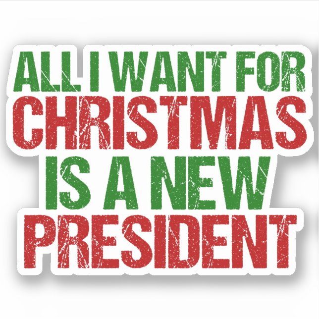 Funny Political Christmas Anti Trump Laptop (Front)