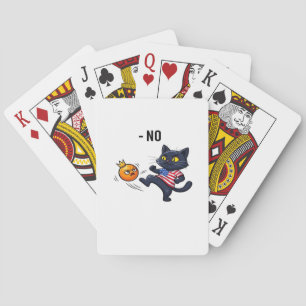 Funny Political Meme No Cat Playing Cards