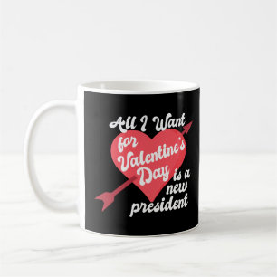 Funny Political Valentine's Day Anti Trump Coffee Mug