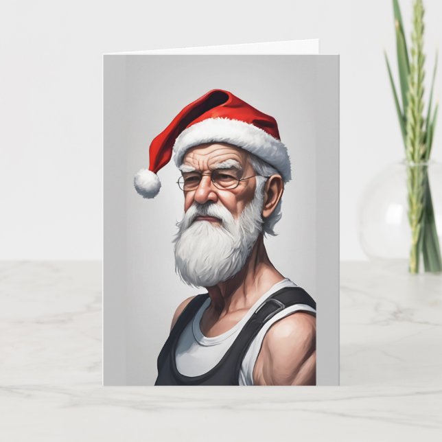 Funny Politically Incorrect Merry Christmas Card (Front)