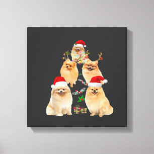 Funny Pomeranian Christmas Tree Decor Ornament Cos