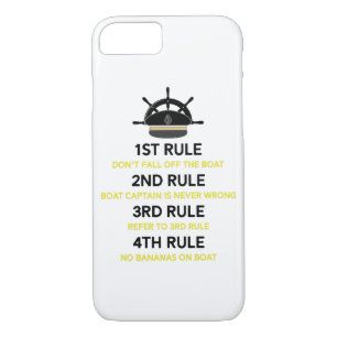 Funny Pontoon Boat Captain Gift Boating Boat Owner Case-Mate iPhone Case