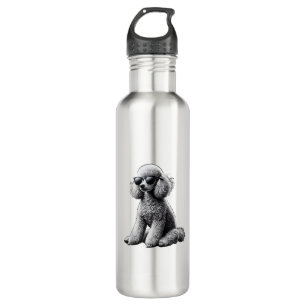 Funny Poodle Animal Lover Dogs Graphic Cute Dog Ow 710 Ml Water Bottle