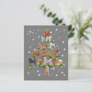 Funny Poodle Christmas Tree Decor Ornament Costume