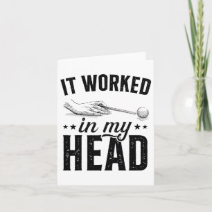 Funny Pool Art For Men Women Billiards Lover Pool Card