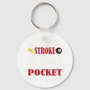 Funny Pool Billiard Tee I Rub My Tip Billiards Gif Keychain