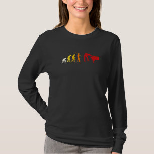 Funny Pool Billiards Player Evolution Billiard Bal T-Shirt