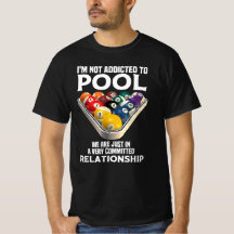 Funny Pool Rack Billiards Addicted