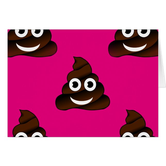 funny poop emoji (Front Horizontal)