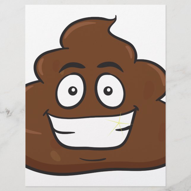 funny poop emoji (Front)