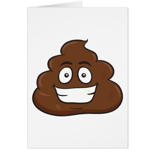 funny poop emoji (Front)