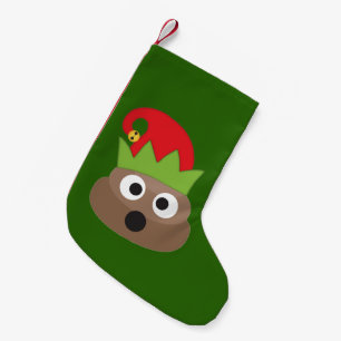 Funny Poop Emoji Christmas Stocking
