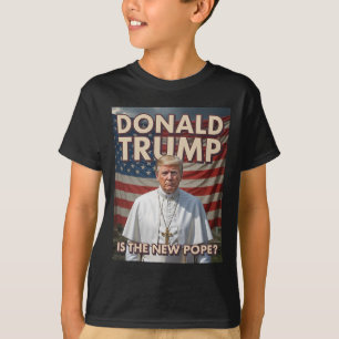 Funny Pope And President Donald Trump7  T-Shirt