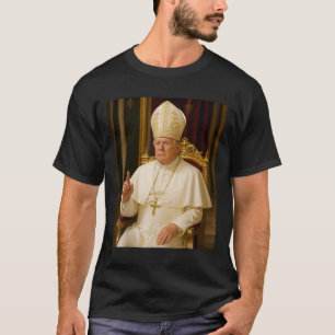 Funny Pope Trump Tee Meme Funny 