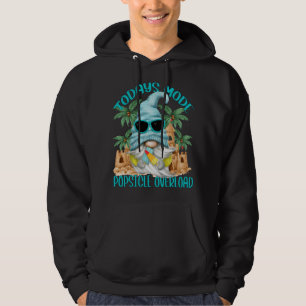 Funny Popsicle Summer Gnome Under Palm Trees And S Hoodie