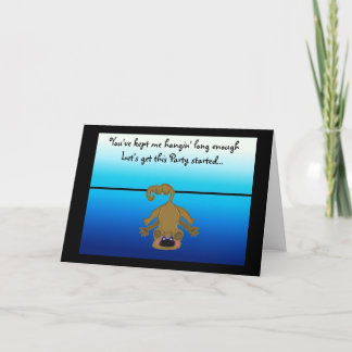 Funny Possum Birthday Card