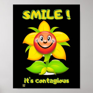 funny poster "SMILE"