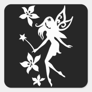 Funny Pot, Weed Fairy, Funny Weed, Fairy Square Sticker