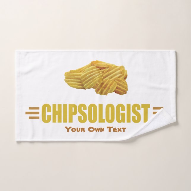 Funny Potato Chip Lovers Hand Towel (Hand Towel)