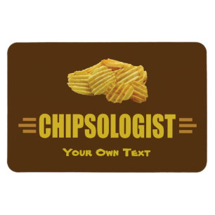 Funny Potato Chip Lovers Magnet