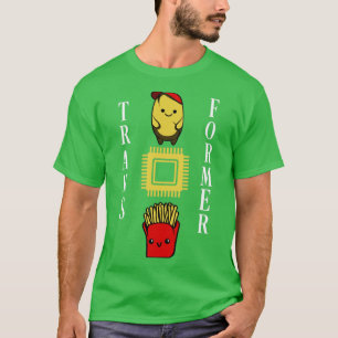 funny potato fries transformer T-Shirt