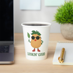 Funny Potato Paper Cup