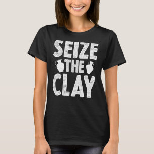 Funny Pottery Gift For Men Women Cool Ceramic Clay T-Shirt