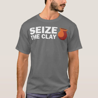 Funny Pottery Gift For Men Women Cool Ceramic Clay T-Shirt