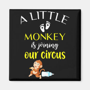 Funny Pregnancy Announcement New Baby Reveal  Magnet